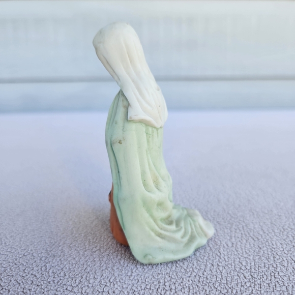 VTG Garden Ridge Nativity Replacement Virgin Mary Blessed Mother 3.5" Christmas - Picture 4 of 6